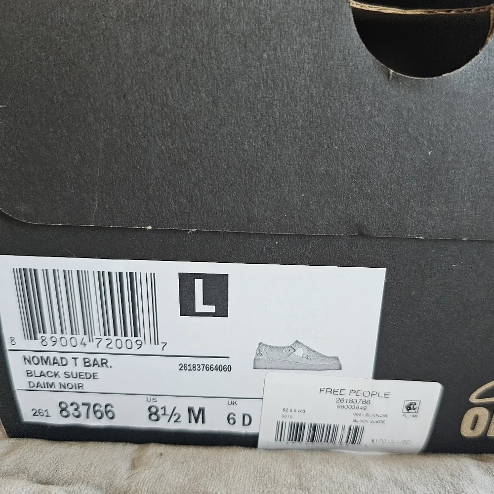 Clarks Originals Nomad T Bar Black Suede Size 8.5 - Picture 9 of 12